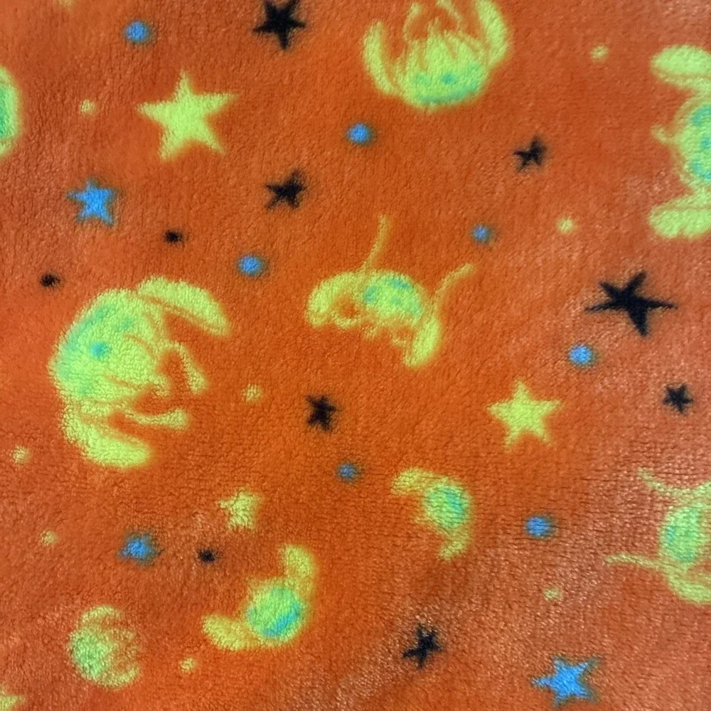 Disney Stitch Halloween Small Baby Blanket Plushy Lovey